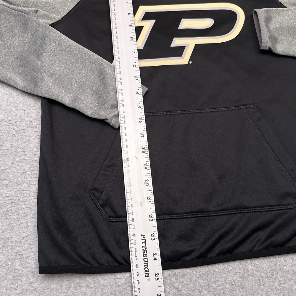 Nike Hoodie Purdue Boilermakers Women's Medium Therma-Fit Fleece Pullover NCAA‎ - Picture 6 of 8